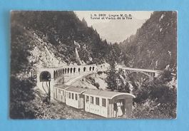 Chemin de Fer Montreus-Oberland - MOB - Tunnel de Tine