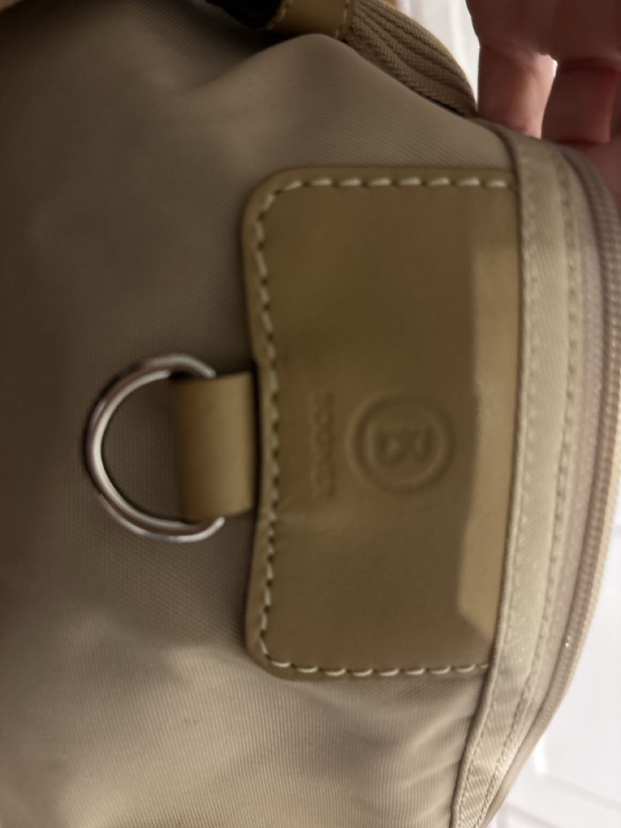 Bogner Borse da donna: Bogner Handtasche beige Nylon wie Neu – Usato da Nänikon venduto da Caro8989 3