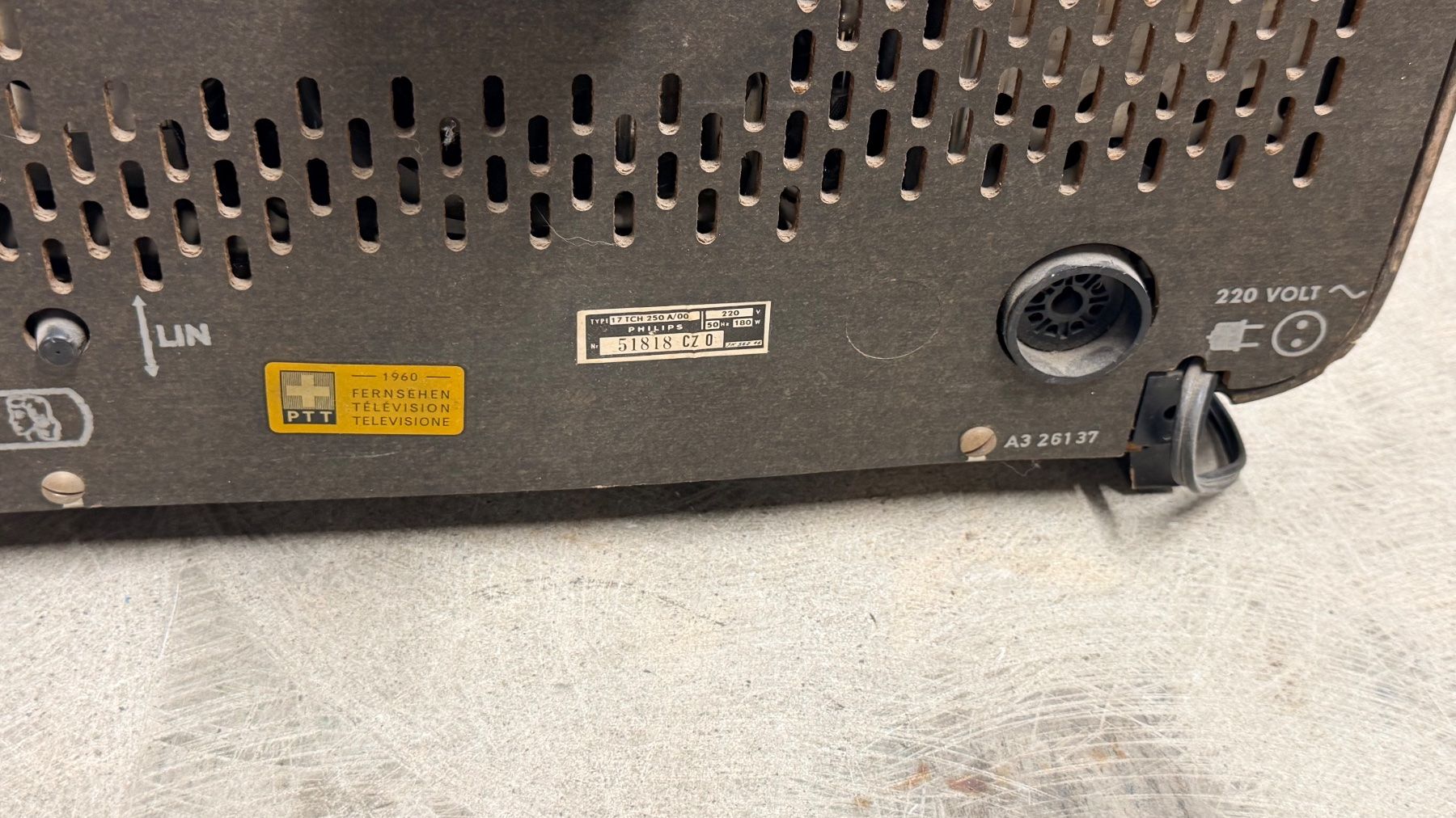 Televisori: Téléviseur vintage Philips – Usato da Biel/Bienne venduto da pvintage 4