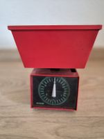 Balance de cuisine vintage EKS rouge - déco rétro