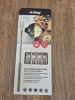 Kisag 2in1 Fonduegabeln Inox Set 6 Stk. neu