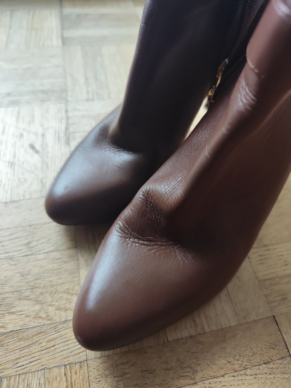 Scarpe da donna: Brown Boots elegant 38 – Usato da Mägenwil venduto da VintageGirly 7