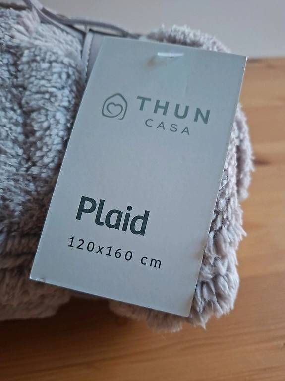 Decken: Coperta plaid 120 cmx160 cm thun – Neu und originalverpackt aus Lamone von pau_7nk2 1