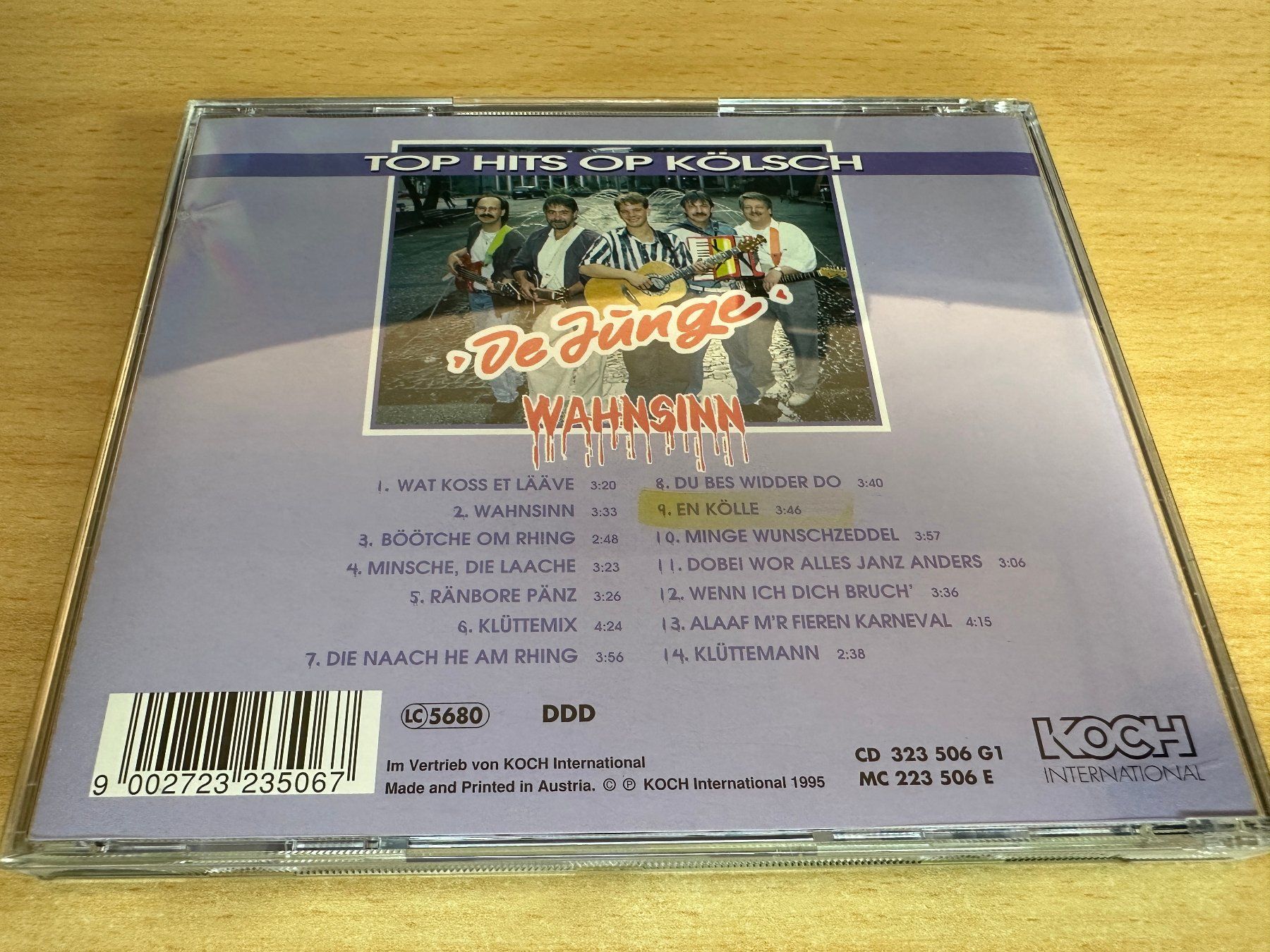 CDs: De Junge – Wahnsinn – D'occasion à Rikon im Tösstal par Alpenmutz 1