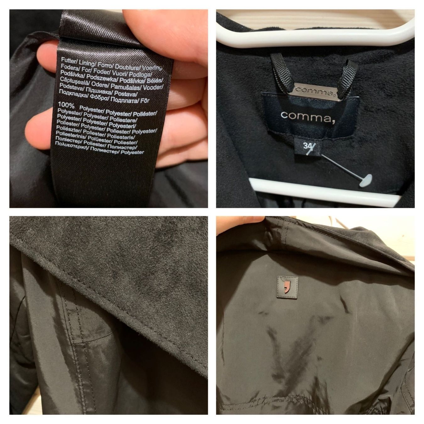 Comma Cappotti: Jacke / Mantel Comma, Gr. 34 – Usato da Fislisbach venduto da KolibriSecondhand 4