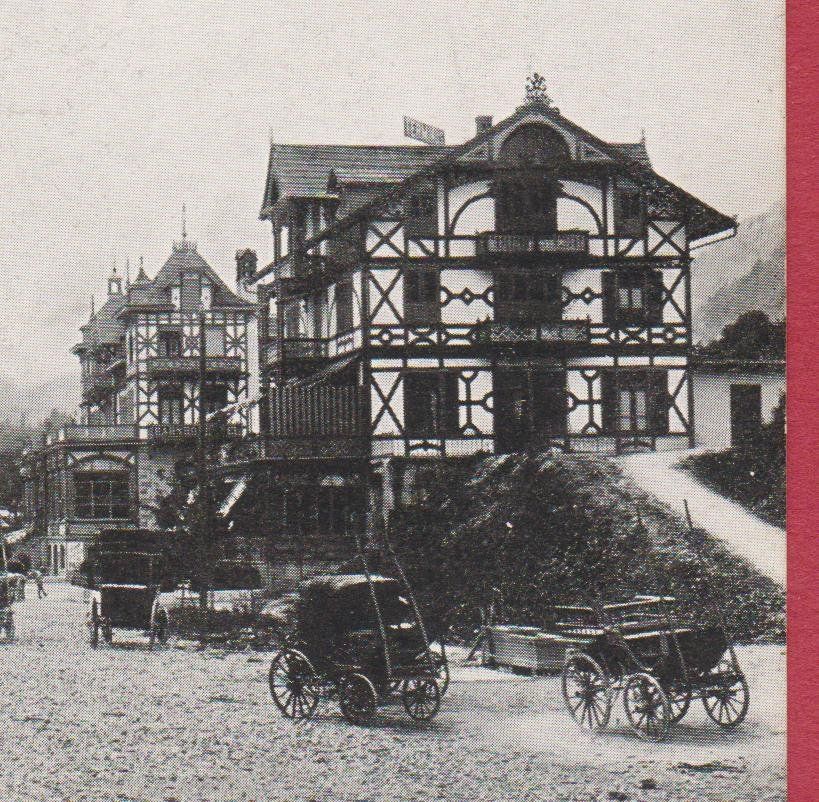 Cartoline postali: Frutigen   :   alte Ansichtskrte mit Bahnhofareal – Usato da Vitznau venduto da Ropaku 2
