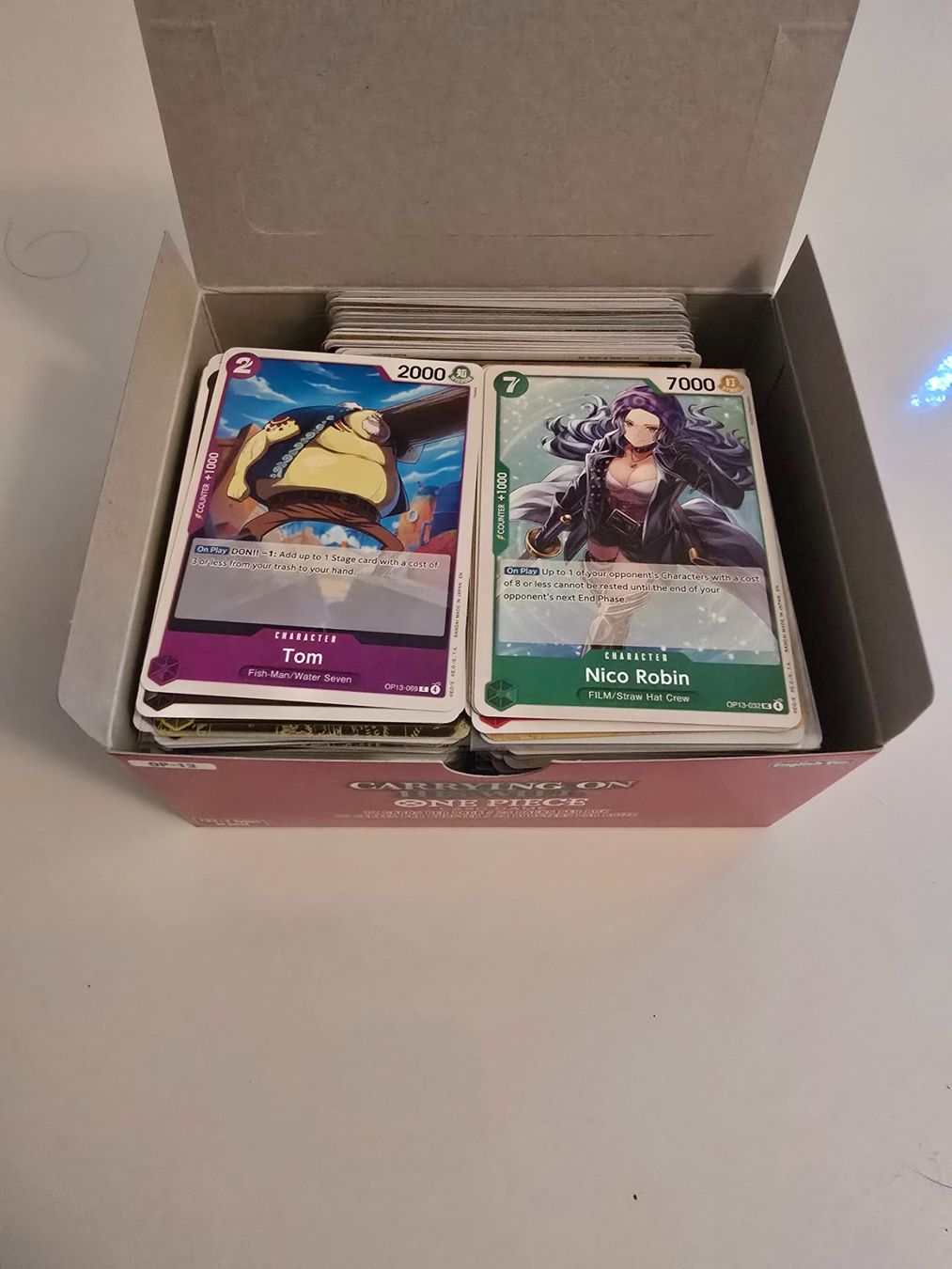 Bandai Sammelbilder & Trading cards: OP13 - Carrying on his Will Mini Bulk – Neu (gemäss Beschreibung) aus Chur von Casdo