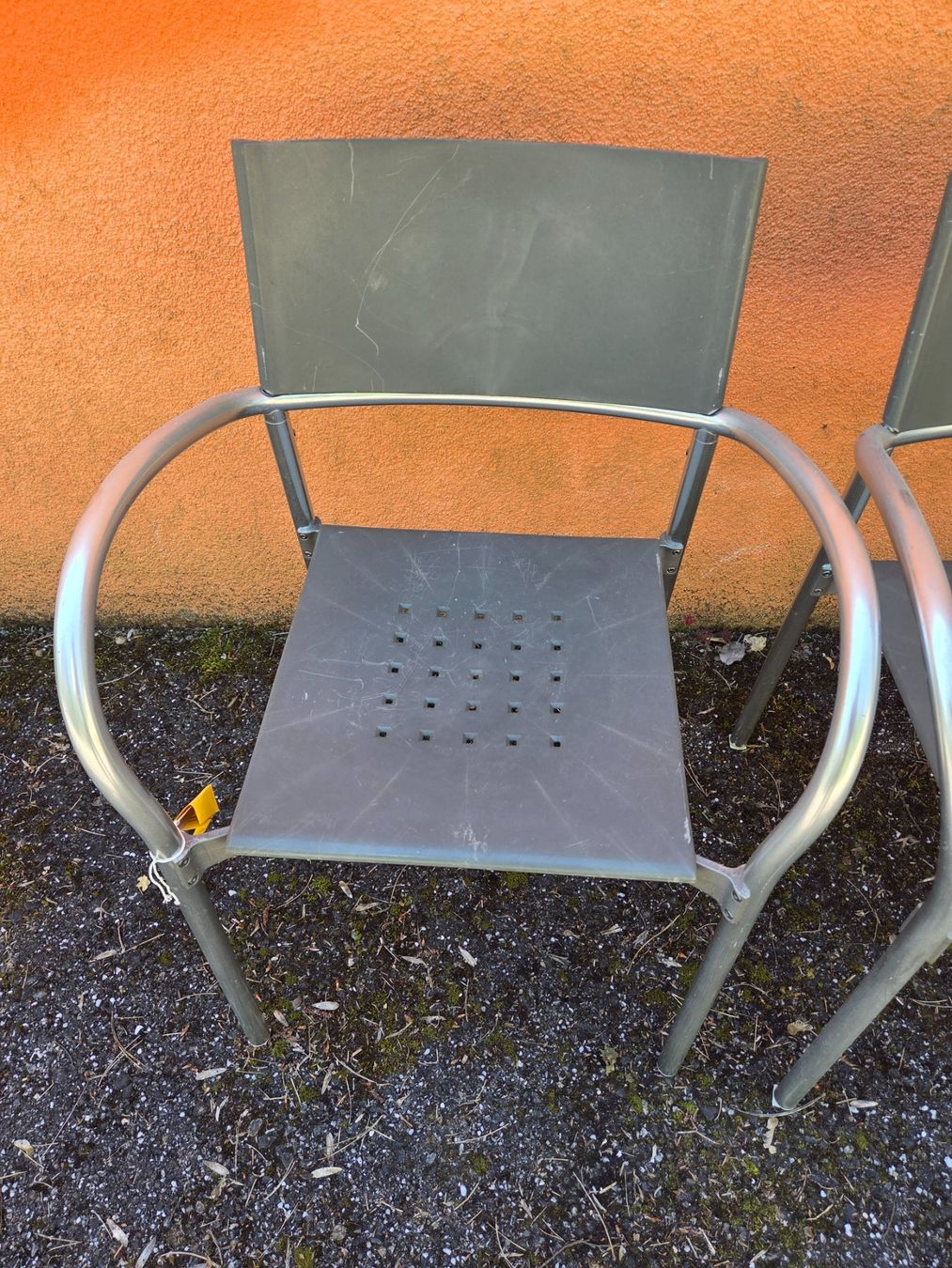 Sedie: Vier Gartenstühle, Design Carlo Bertoli – Usato da Laufen venduto da dixiemen 3