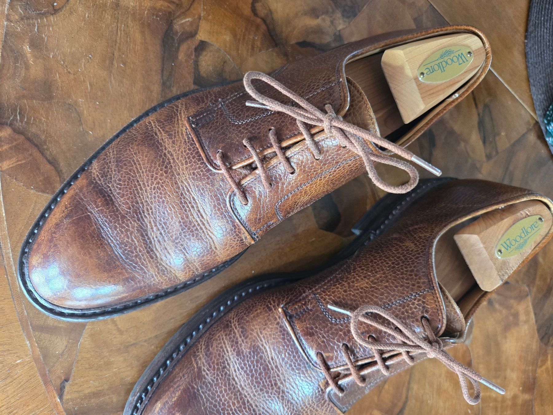 Herrenschuhe: Robuster Lederschuh in braun Grösse 43 1/2 – Gebraucht aus Ascona von Topolinowatch