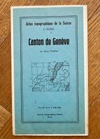 Atlas topographique Canton de Genève 1:25 000