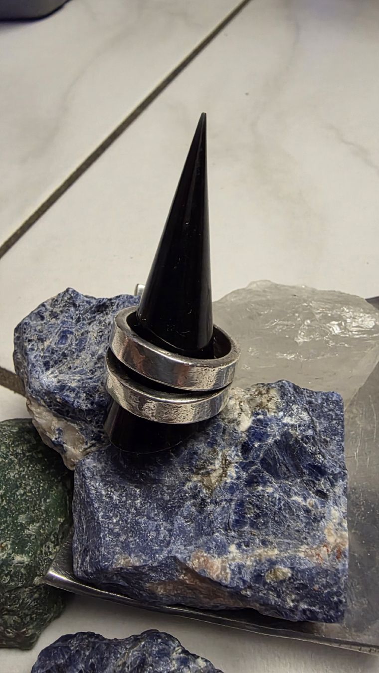 Anelli: Handmade 99.9 Silber Ring Neu ungetragen – Nuovo (secondo la descrizione) da Fislisbach venduto da Eye-Arts 1