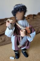 Schwarzenberger Krippenfiguren Hirt mit Krügli 27cm N7