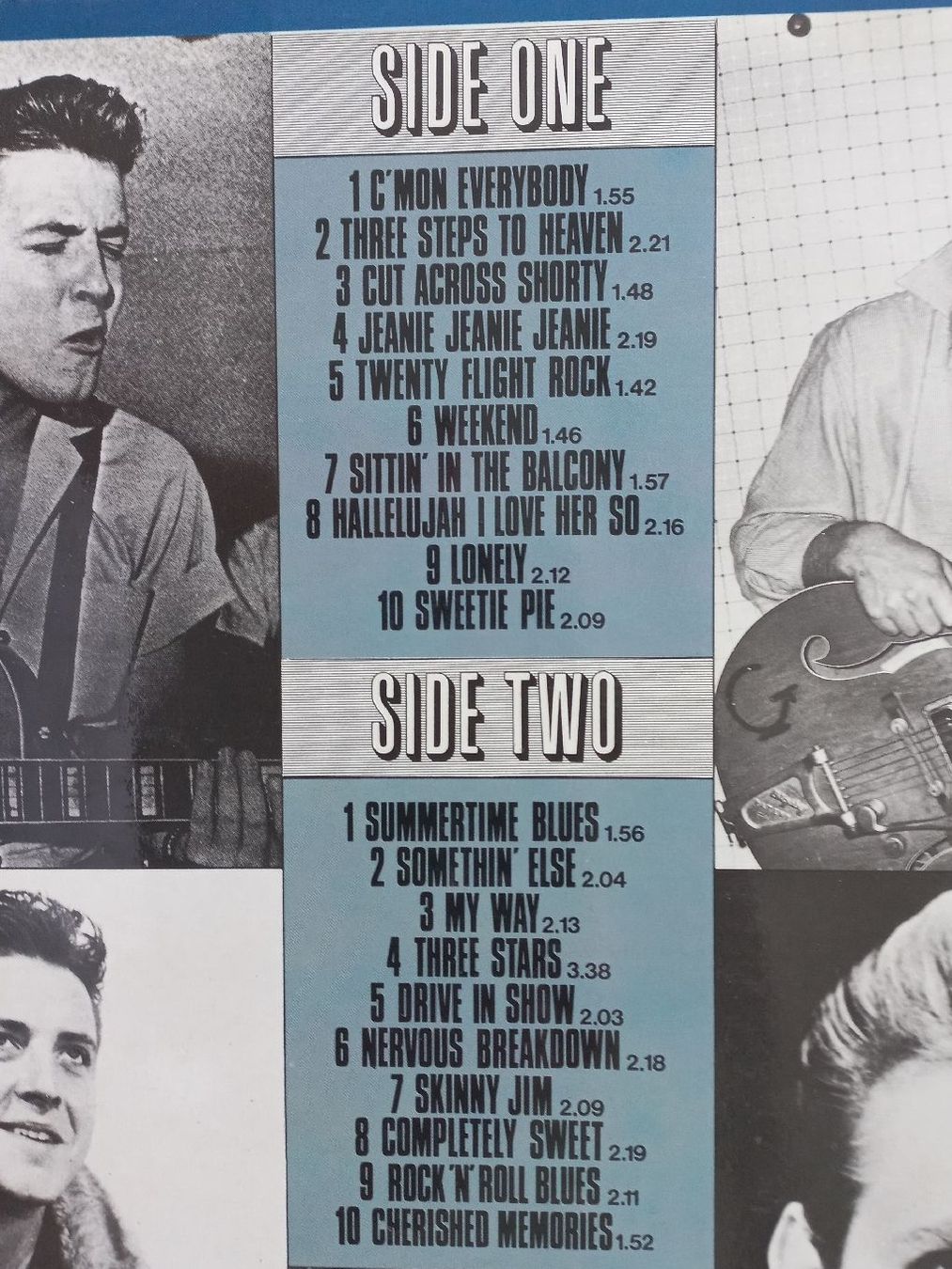Dischi in vinile: 4 Rock 'n' Roll Schallplatten, Gene Vincent & Eddie Cochran – Usato da Lachen SZ venduto da jimmygoal13 7