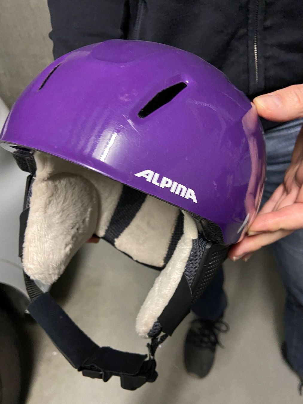 Alpina Caschi: Skihelm S Alpina warm – Usato da Galgenen venduto da Hawaii021 2