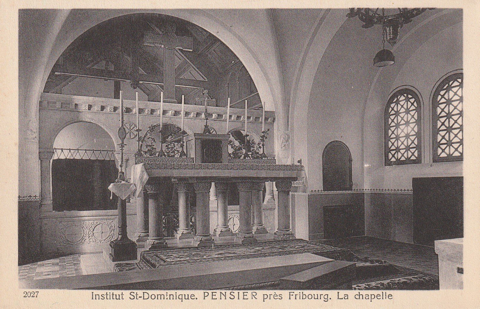 Ansichtskarten: AK Pensier gel.1933 – Gebraucht aus Fribourg von schnalla92