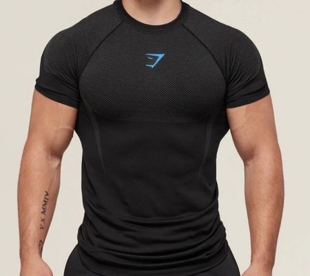 Gymshark Onyx 5.0 T-Shirt (Black/Black)