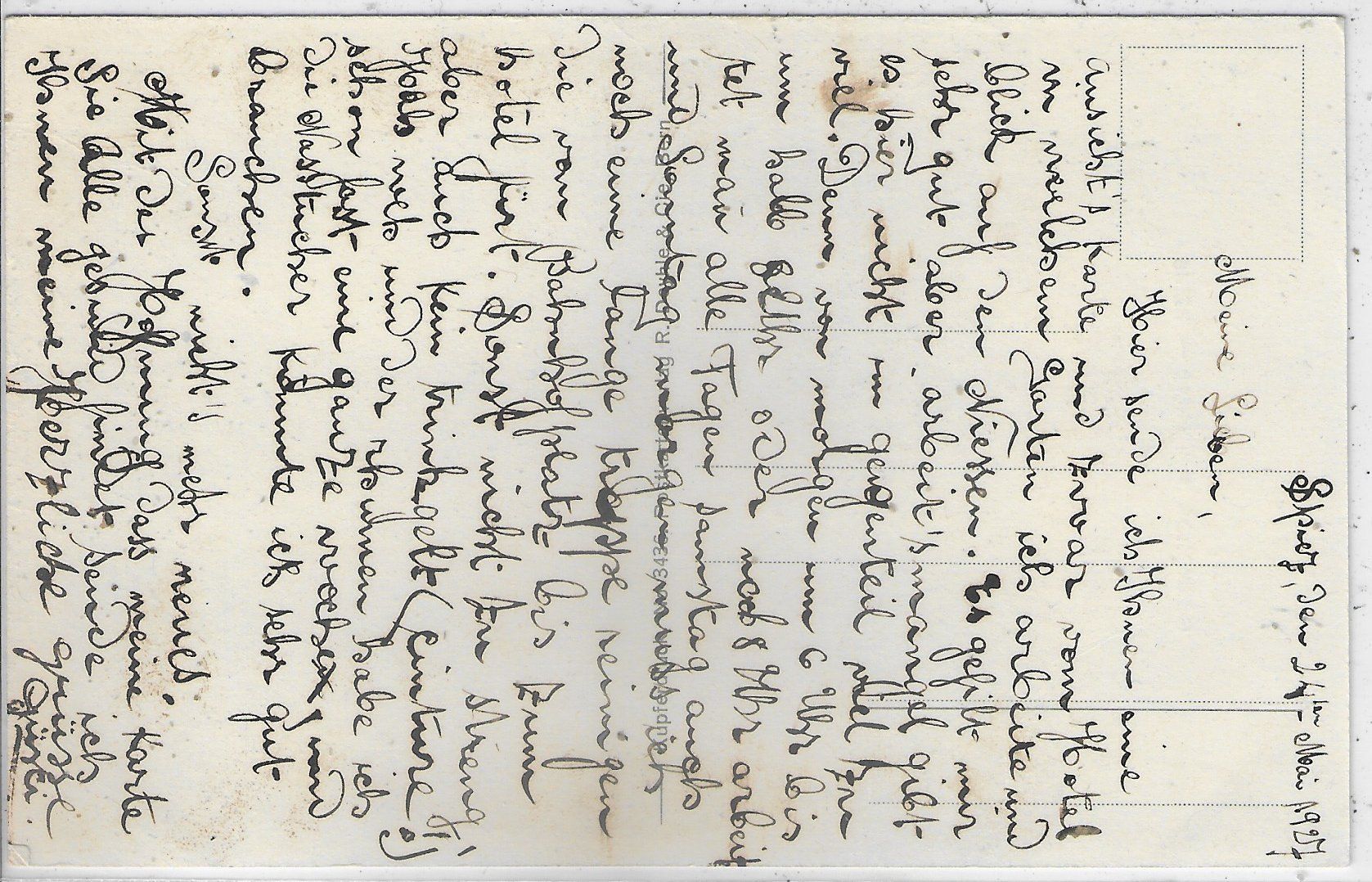Cartoline postali: Spiez - Schlosshotel Schönegg – Usato da Ettingen venduto da Kartenplanet 1