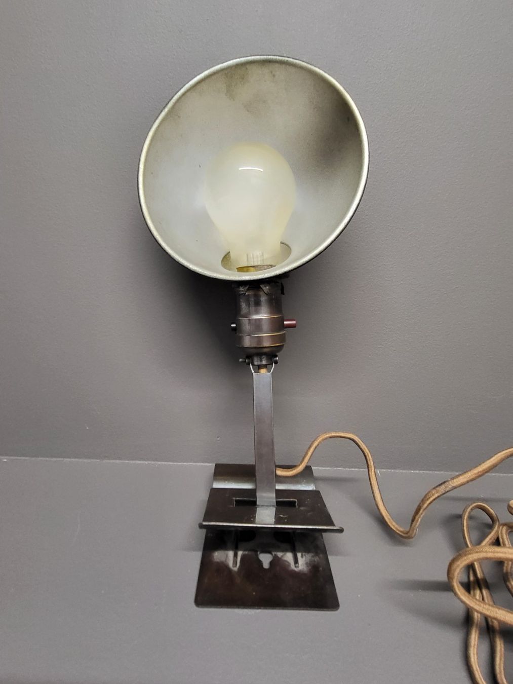 Lampade: Klemmlampe Adjusto- Lite Antik mit Kabel und Stecker – Usato da Zürich venduto da BOAC1943 7