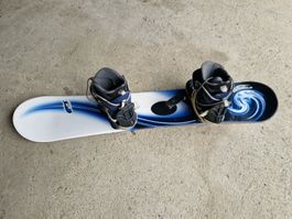 Snowboard F2 mit Softbindungs Schuhen Grösse EU 44