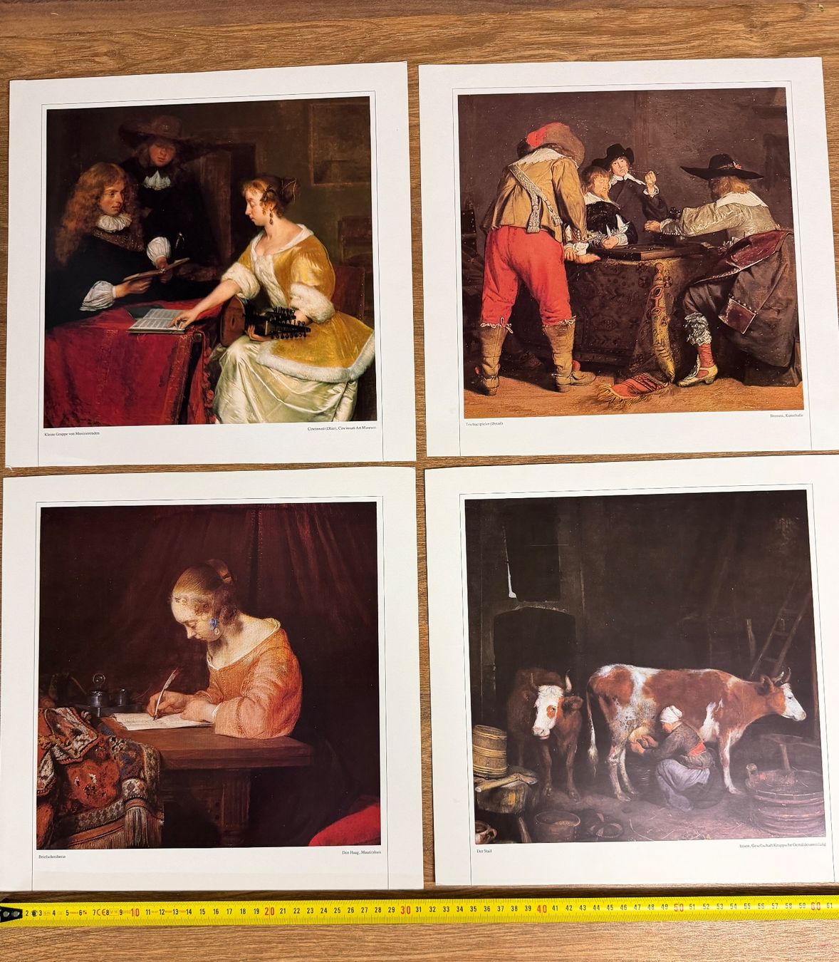 Foto & Immagini: Bilder-Set: Alte Meister Kunst-Drucke – Usato da Nussbaumen AG venduto da olitech5415