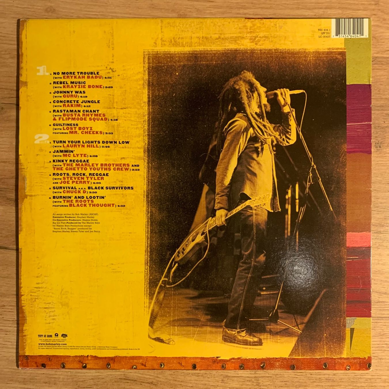 Dischi in vinile: BOB MARLEY - CHANT DOWN BABYLON...OG EU 1999...VG+/VG++ – Usato da Gals venduto da Diskopat 1