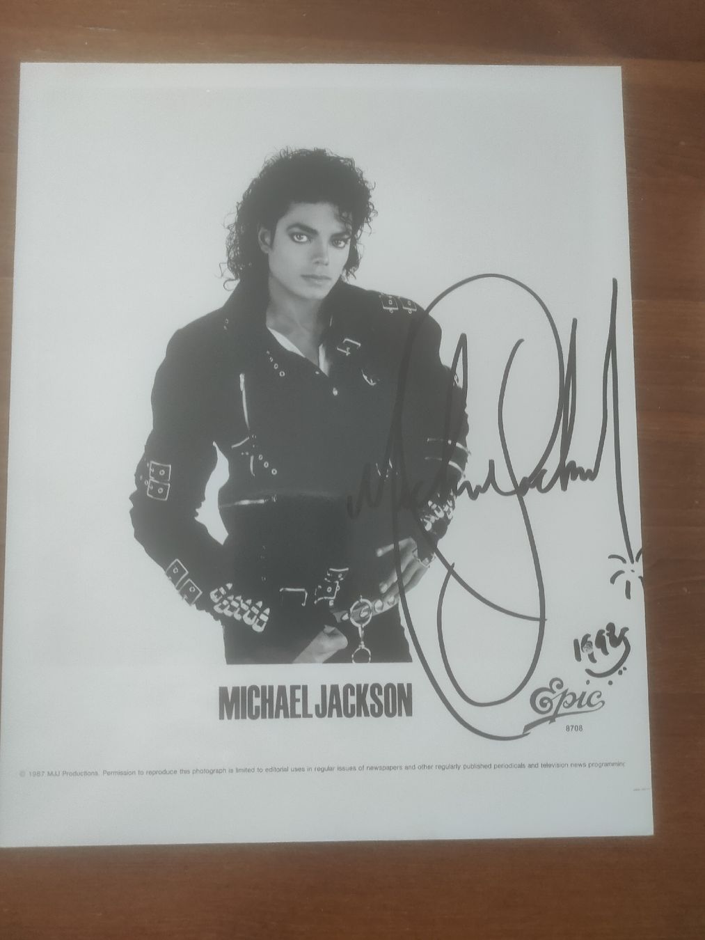 Autogramme: Michael Jackson Autogramm  – Neu (gemäss Beschreibung) aus Greifensee von mx1979