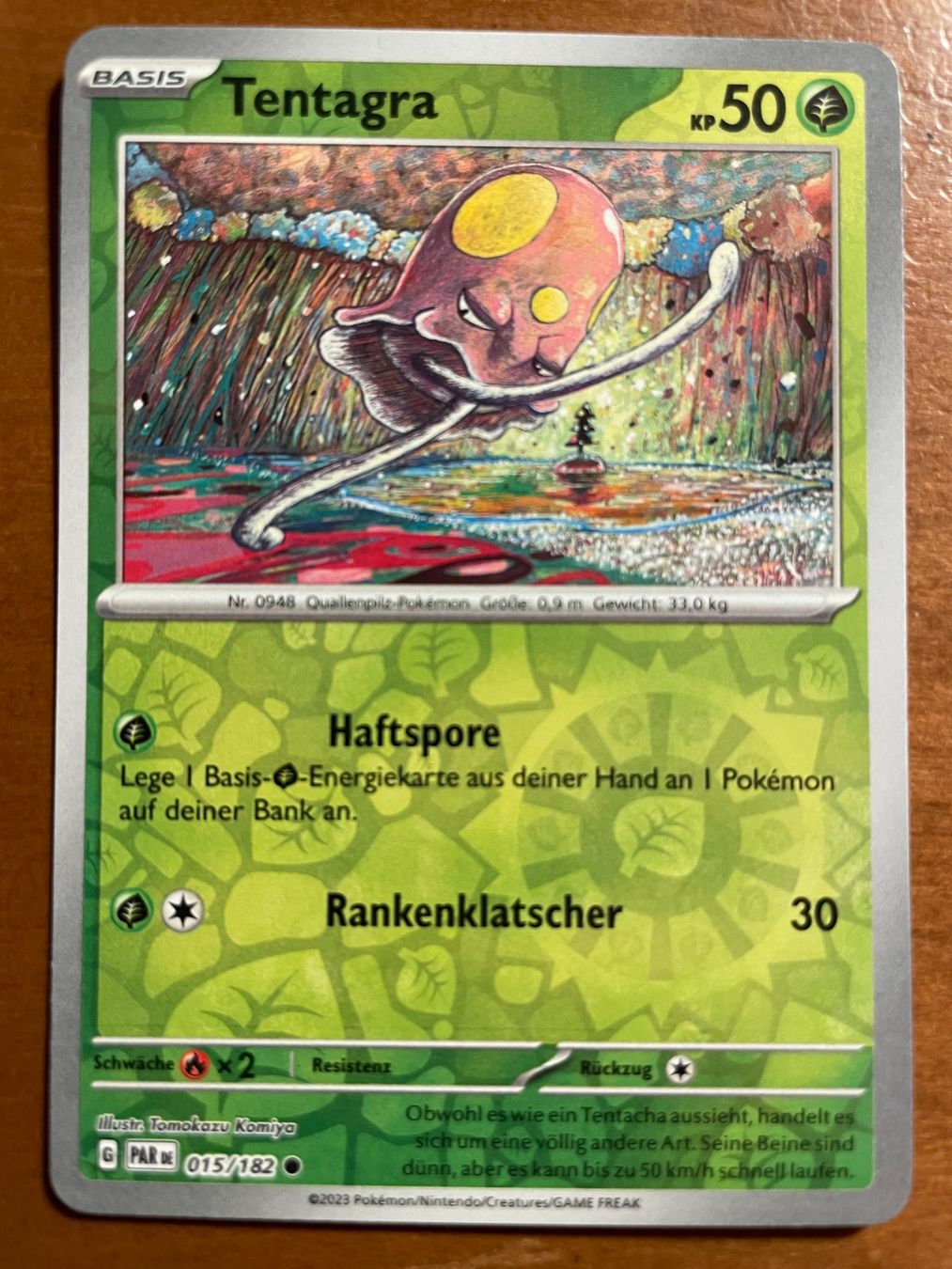 Pokémon Carte collezionabili: Pokemon Tentagra Reverse (Versand gratis) – Nuovo (secondo la descrizione) da Chur venduto da Angerson