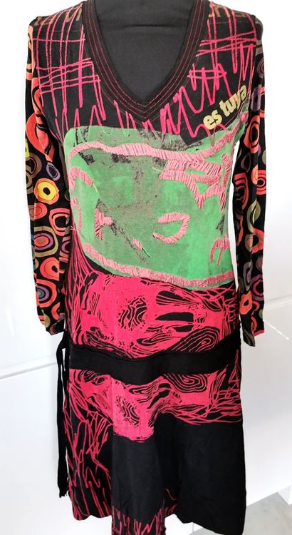 Top Desigual de la taille L, de couleur vert