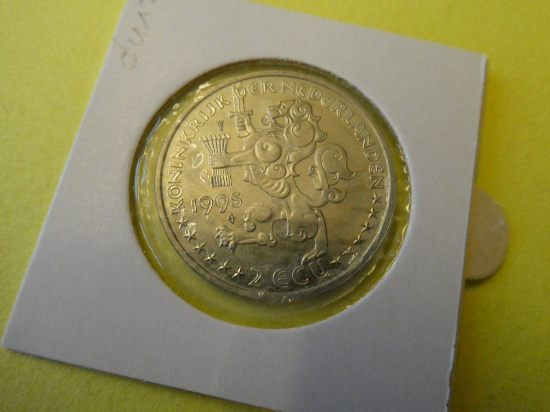 Tutti le monete: Niederlande 1995, 2 Ecu stgl – Usato da Hinterforst venduto da Rohusri 1