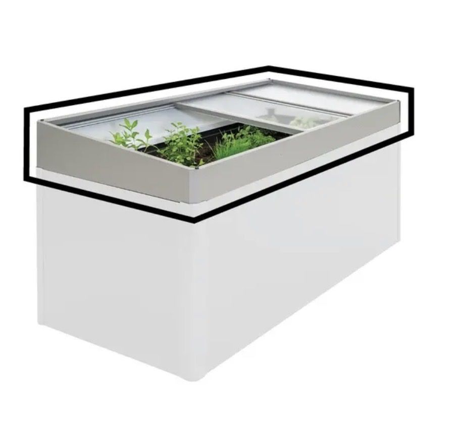 Gartenhäuser & Gewächshäuser: Frühbeetaufsatz Biohort Grösse 2x1m silber  – Gebraucht aus Oetwil am See von Luckyluke1 1