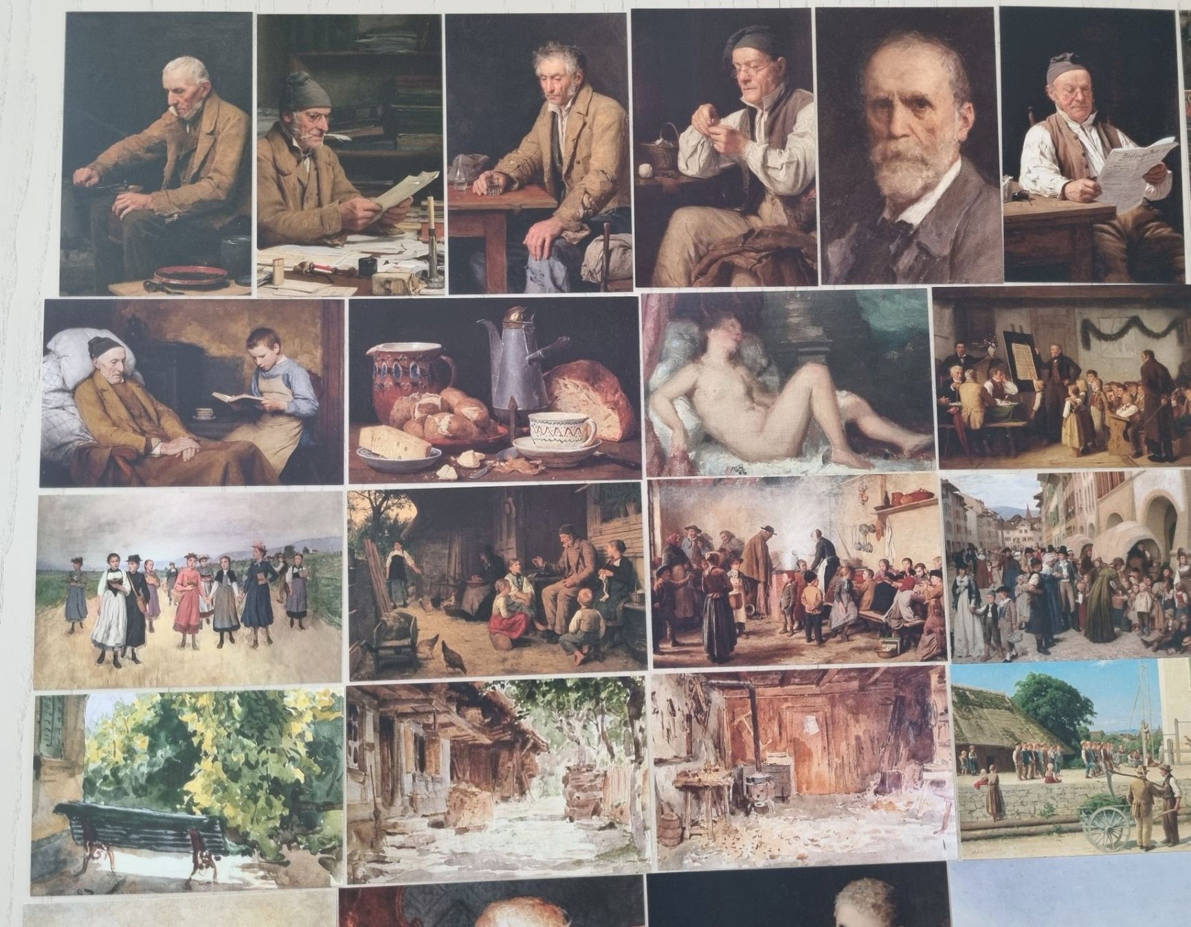 Cartes postales: Albert Anker 40 Postkarten – D'occasion à Opfikon par Diversamente 3