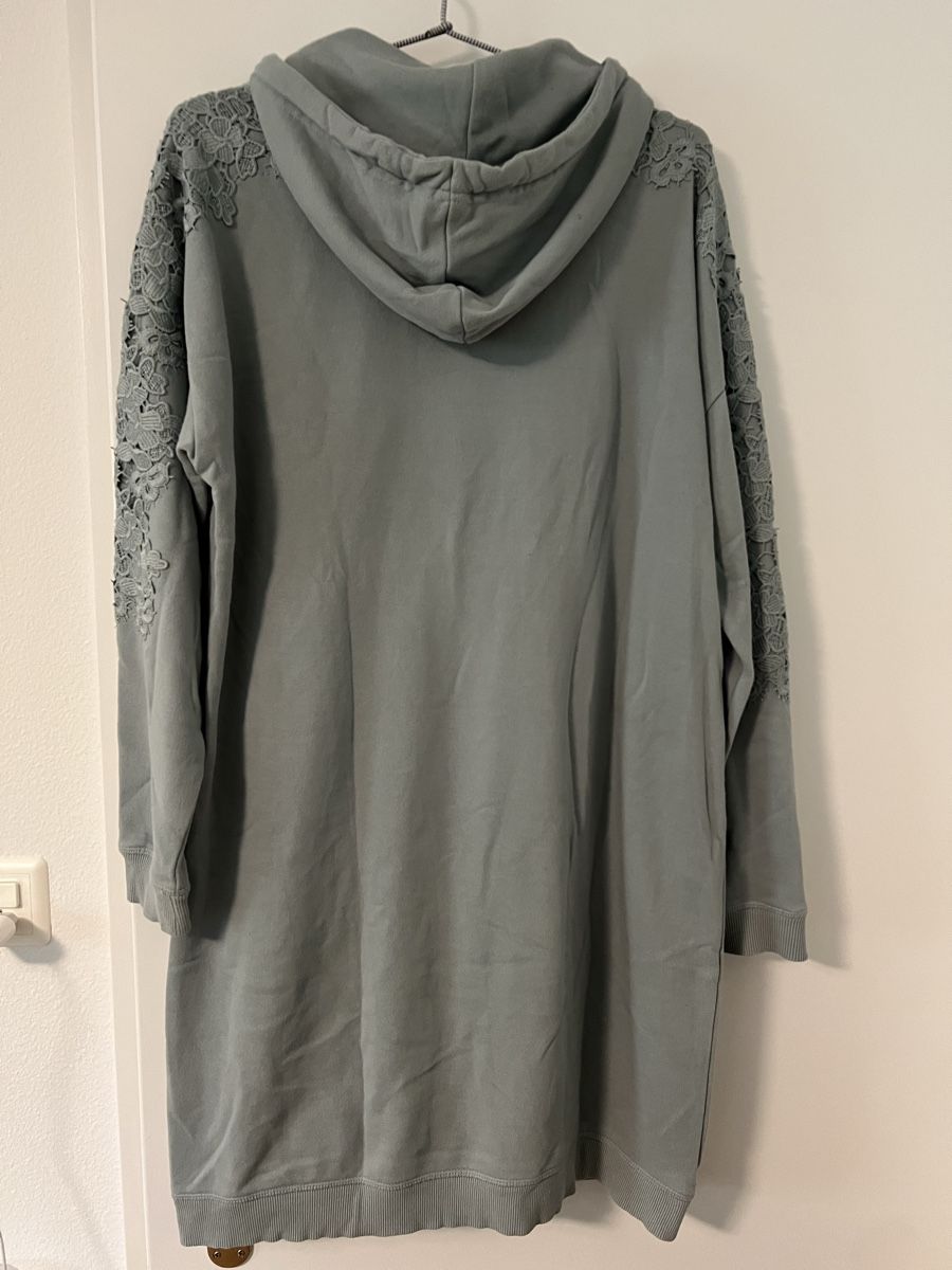 C&A Maglioni & Felpe: Hoodie-Kleid mit Spitze, Gr. M, elegant, leger – Usato da Winterthur venduto da mel_wy 3