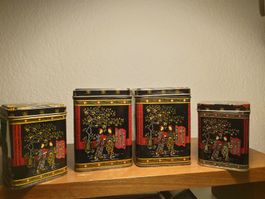 4 schöne Tee-Dosen