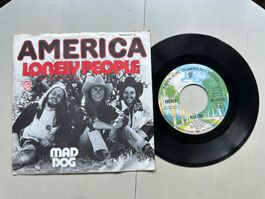 AMERICA tolle Single Lonely people Kult Folk Southern
