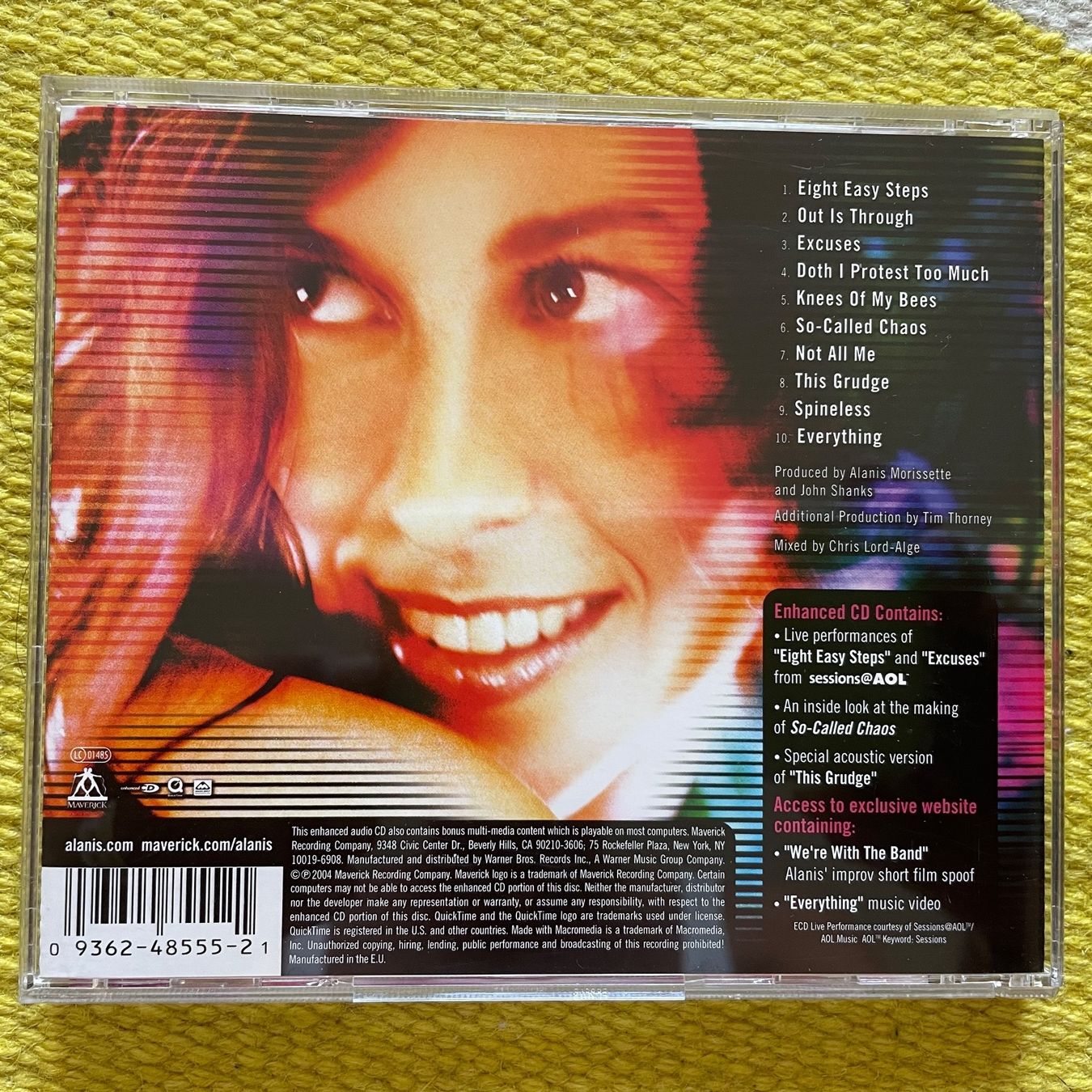 CD: ALANIS MORISSETTE-SO CALLED CHAOS – Usato da Rorschacherberg venduto da CD-Roli 1