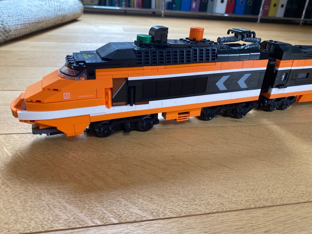 TGV klemmbausteine nicht Lego (kompatibel)