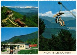Miglieglia - 3 Bild AK Monte Lema