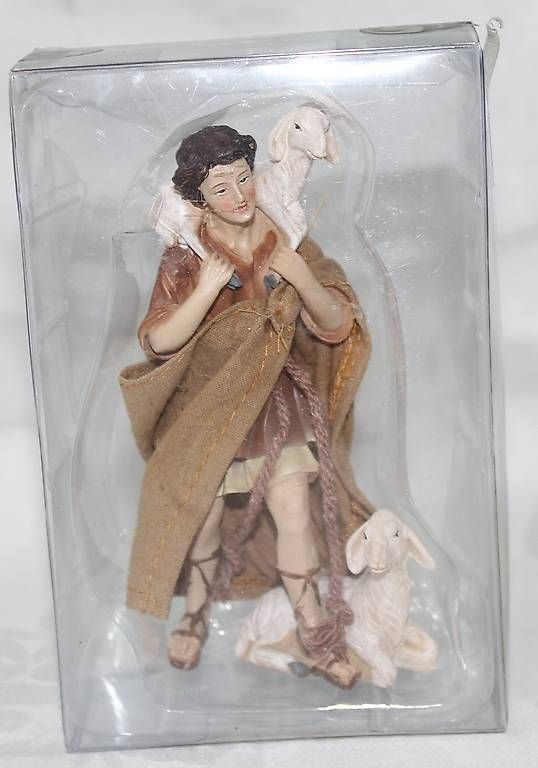 Figuren: Hirte Ankleidefigur mit Schaf – Gebraucht aus Moosseedorf von Tigerlily1 4