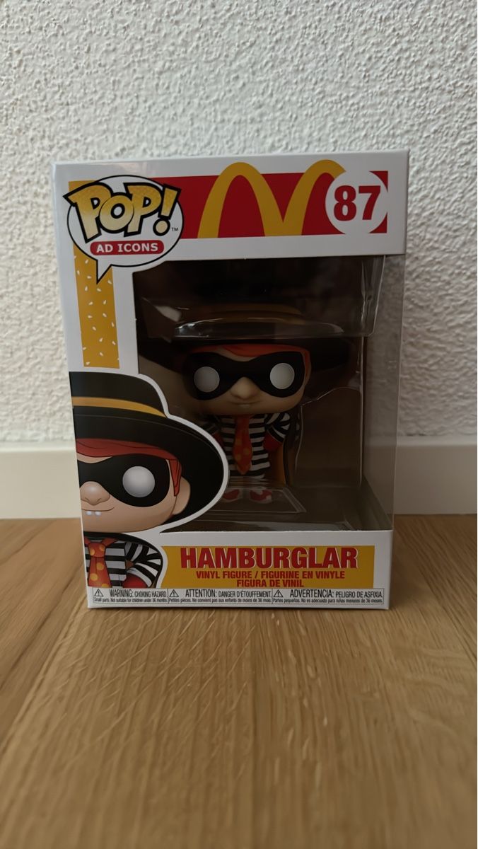Funko Statuette: Funko Pop Hamburglar 87 – Nuovo e nell'imballaggio originale da Suhr venduto da Dominick