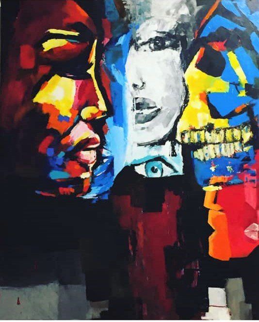 Yately Handgemachte 3D Zerstörungskunst Wandbild - Einzigartige Wanddekoration Mit Lebenslektionen