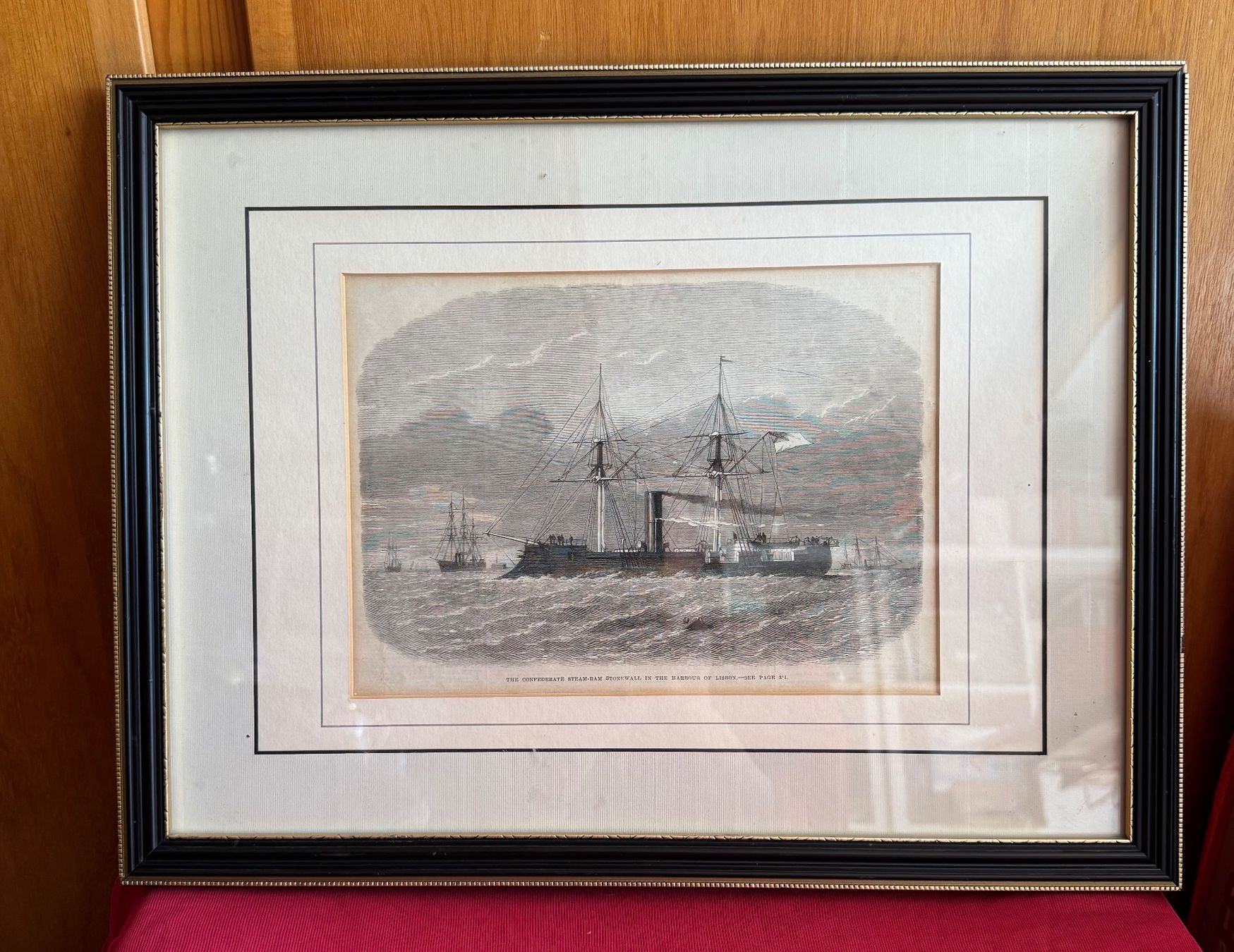 Incisioni: Originalstich aus Zeitung 1865 England – Usato da Grabs venduto da Barbstucky