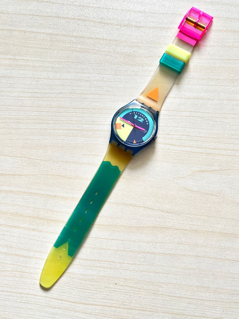 Swatch Orologi: Vintage Swatch Sixtysecond Uhr,  mit Originalver... – Usato da Grenchen venduto da chththl 1