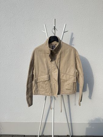 Damen Jacke beige Grösse M