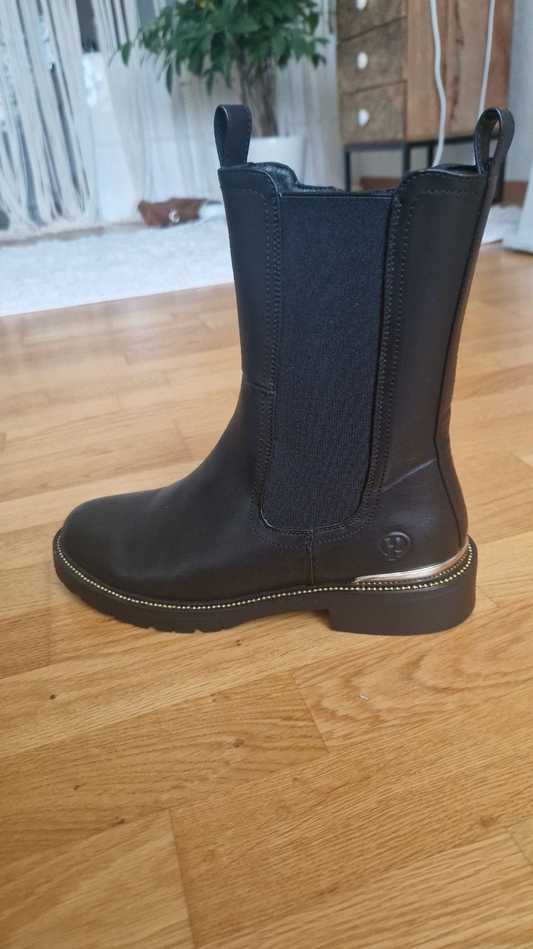 Damenschuhe: Stiefel schwarz, Marke Palado, Grösse 39 – Neu (gemäss Beschreibung) aus Jona von bele19