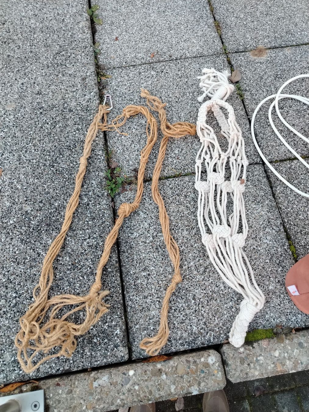Toutes les décorations: 4 x Makramee Pflanzenaufhänger – D'occasion à Schönenbuch par sop_n7zd 4