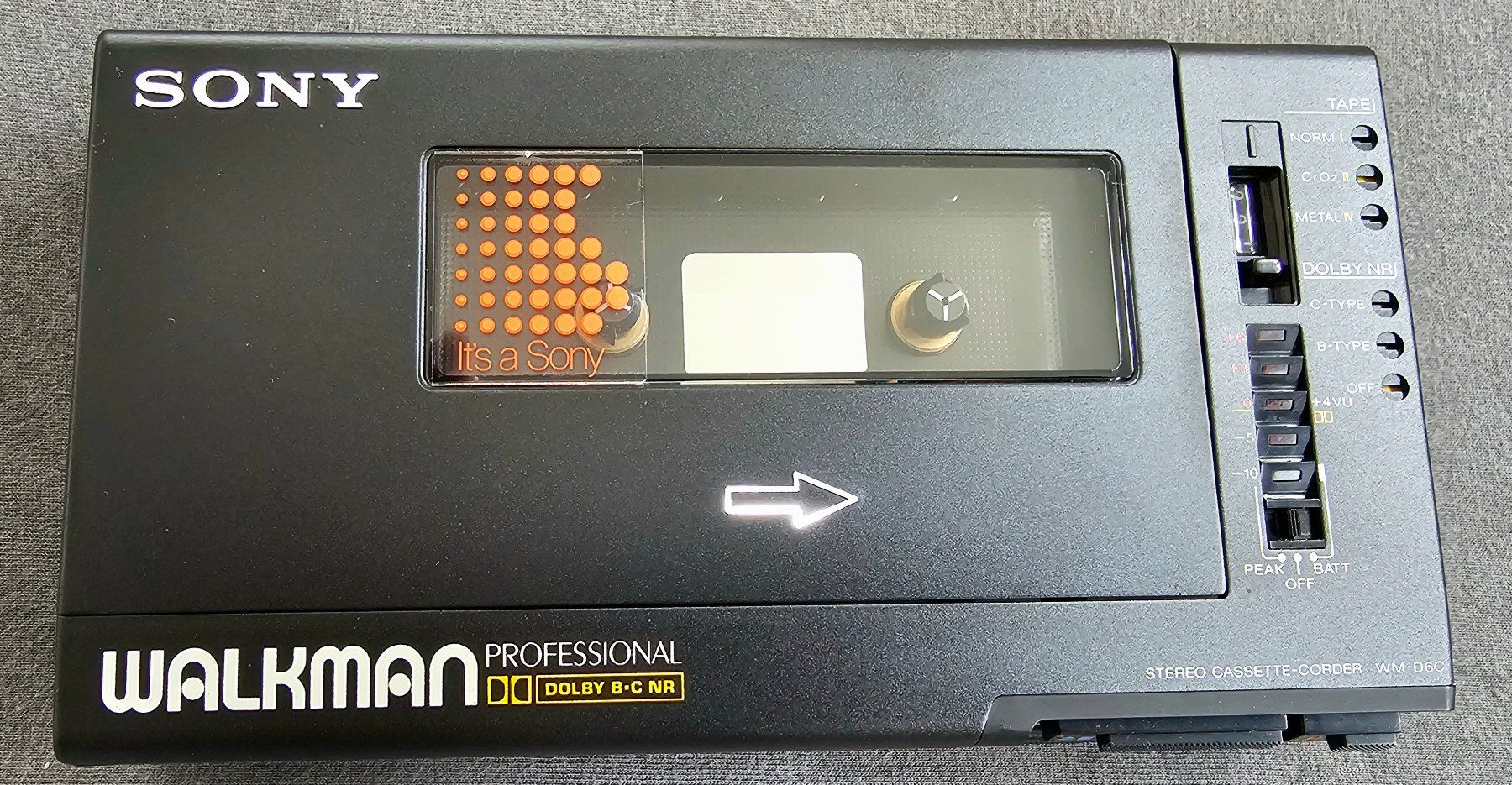 Sony Lettore multimediale portatile: Sony Walkman WM-D6C Professional - Ungebraucht – Nuovo e nell'imballaggio originale da Kastanienbaum venduto da Andromed