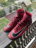 Fussballschuhe Nike Mercurial rot schwarz guter Zustand