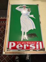 emailschild, persil, weisse dame ein tolles sammler stück