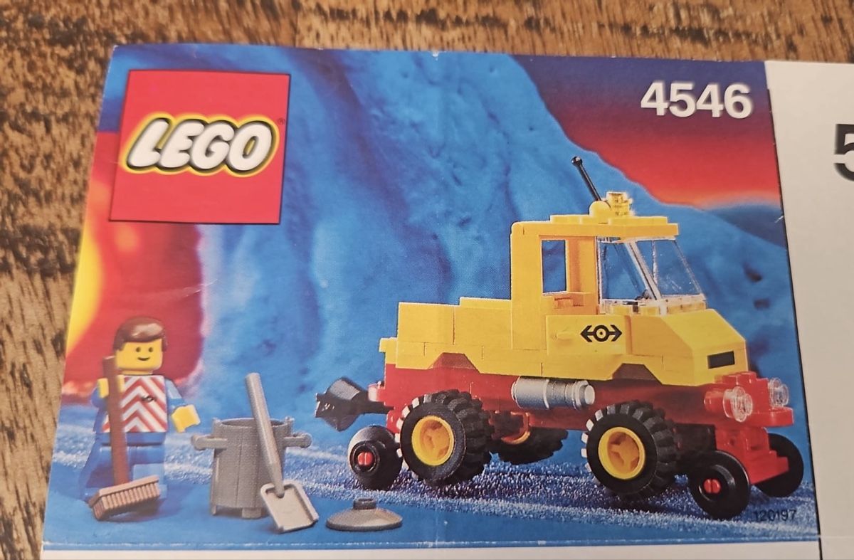 Lego Kit di costruzioni: Lego train 9V Road and Rail Maintenance 4546 – Usato da confignon venduto da chachou79