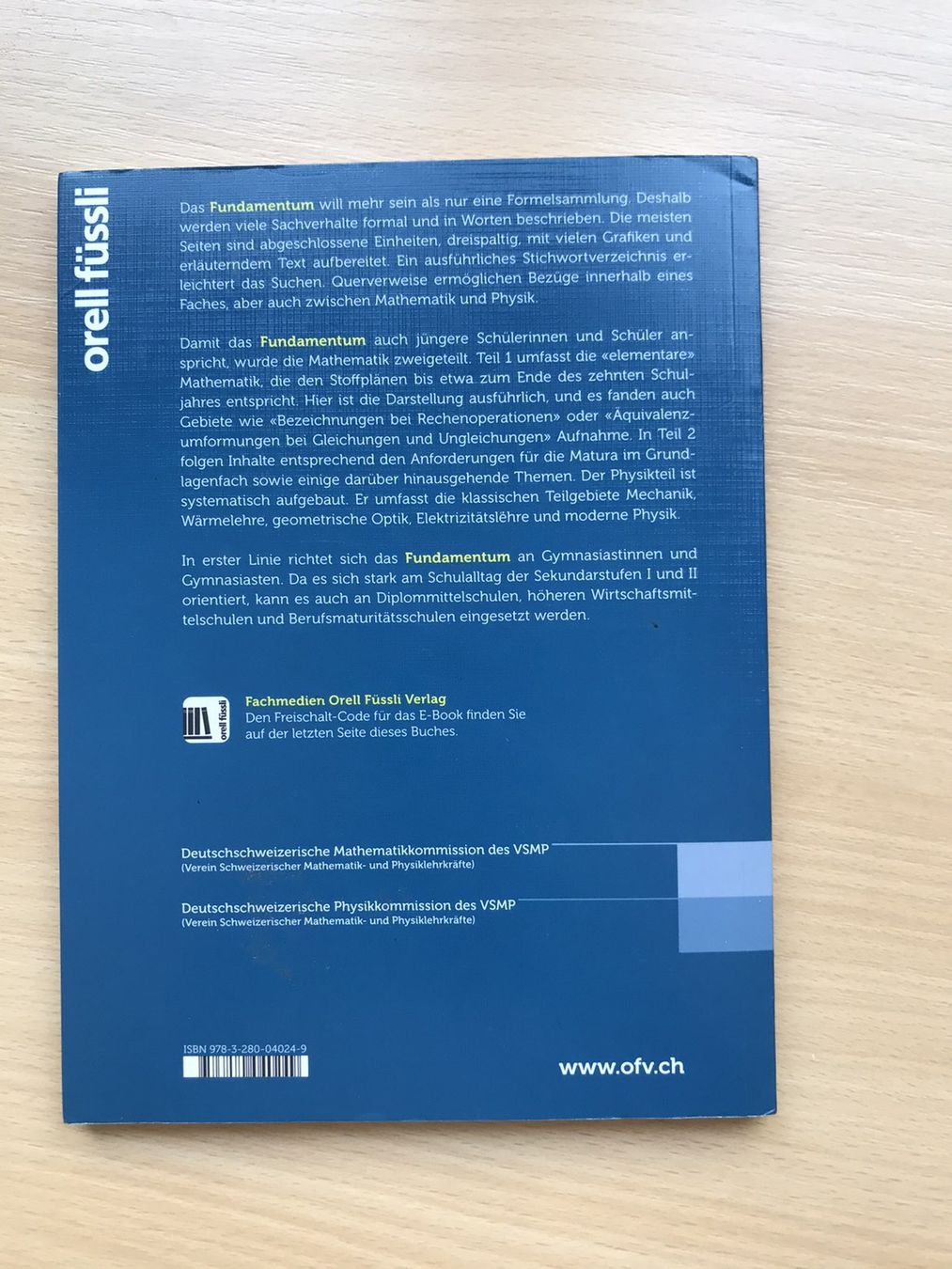Libri: Physik für Mittelschulen – Usato da Urtenen-Schönbühl venduto da oma_v8ys 1